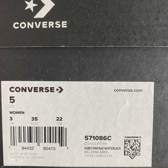 Converse Women’s Chuck Star It's Okay To Wander Platform - Picture 8 of 15